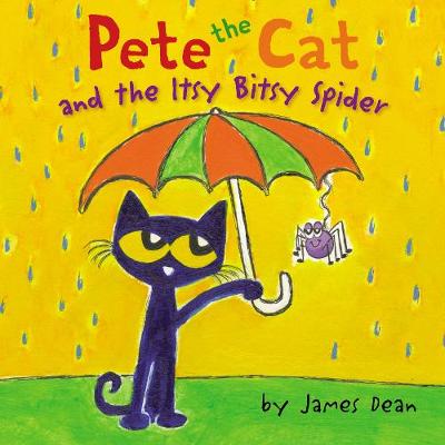 Book cover for Pete the Cat and the Itsy Bitsy Spider
