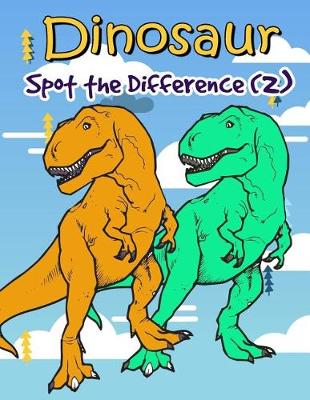 Book cover for Dinosaur Spot The Difference (2)
