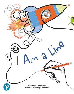 Book cover for Bug Club Shared Reading: I Am a Line (Reception)