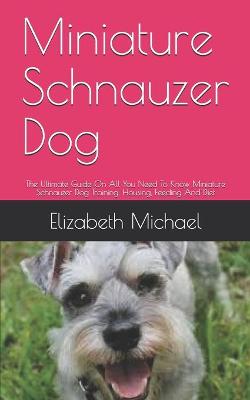 Book cover for Miniature Schnauzer Dog
