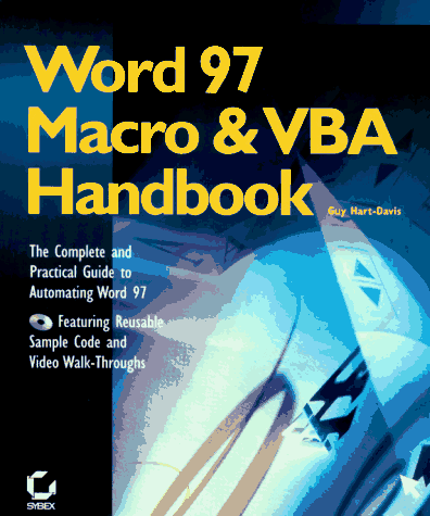 Book cover for Word 97 Macro and VBA Handbook