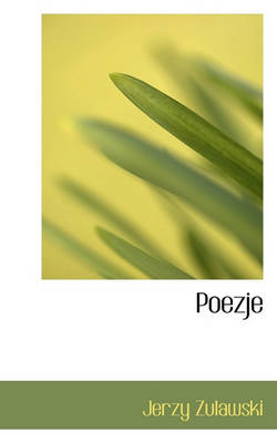 Book cover for Poezje
