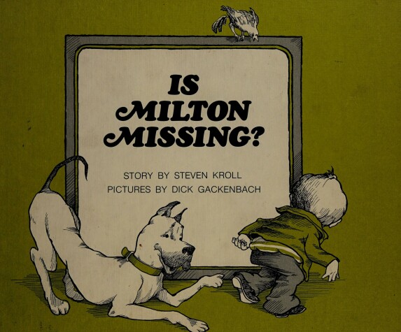 Book cover for Is Milton Missing?
