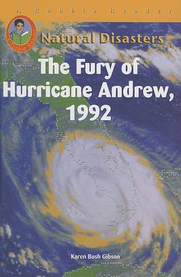 Book cover for The Fury of Hurricane Andrew, 1992