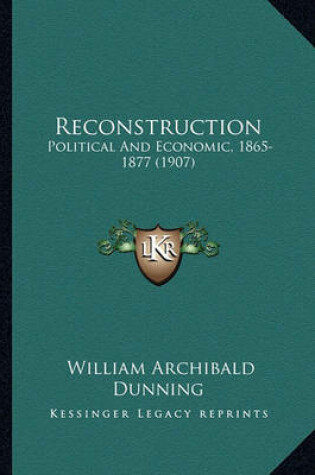 Cover of Reconstruction Reconstruction