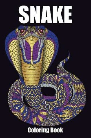 Cover of Snake Coloring Book