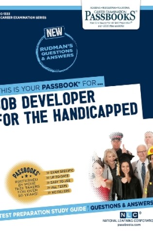 Cover of Job Developer for the Handicapped