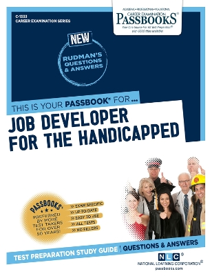 Book cover for Job Developer for the Handicapped