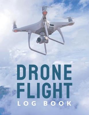 Book cover for Drone Flight Log Book