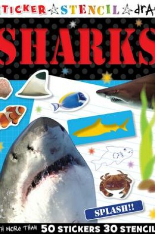 Cover of Sticker Stencil Draw Shark