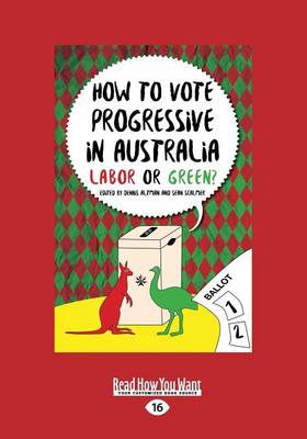 Book cover for How to Vote Progressive in Australia