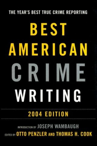Cover of Best Us Crime Writing 2004