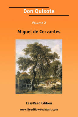 Book cover for Don Quixote Volume 2 [Easyread Edition]