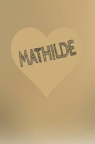 Cover of Mathilde - Livro de dobrar e colorir