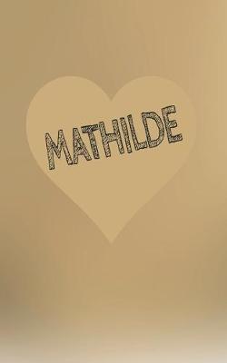 Book cover for Mathilde - Livro de dobrar e colorir