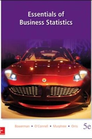 Cover of Essentials of Business Statistics (Int'l Ed)