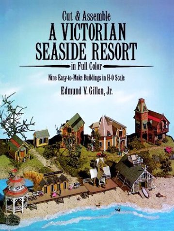 Book cover for Cut and Assemble a Victorian Seaside Resort in Full Colour