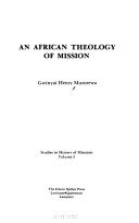 Book cover for An African Theology of Mission