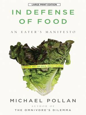 Book cover for In Defense of Food