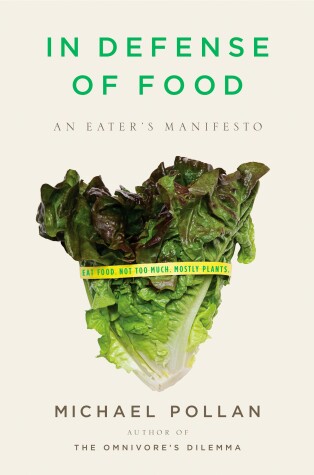 Book cover for In Defense of Food
