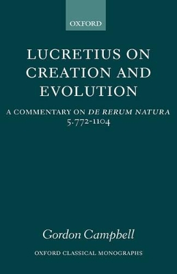 Cover of Lucretius on Creation and Evolution