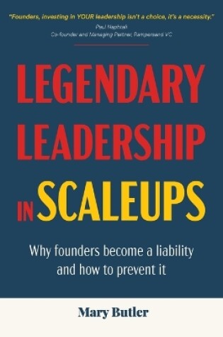 Cover of Legendary Leadership in Scaleups