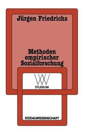 Cover of Methoden empirischer Sozialforschung