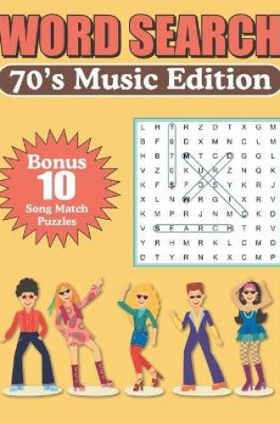 Cover of Word Search 70s Music Edition