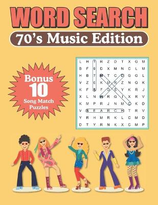 Book cover for Word Search 70s Music Edition