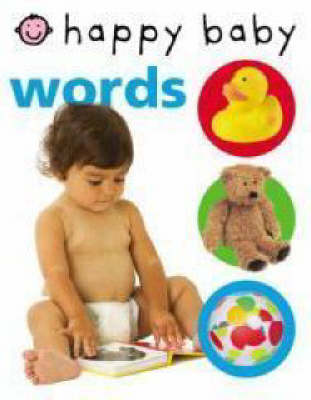 Book cover for Happy Baby Words