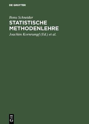 Book cover for Statistische Methodenlehre