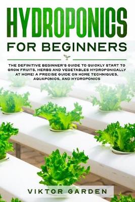 Cover of Hydroponics for Beginners