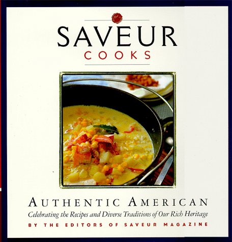 Book cover for "Saveur" Cooks Authentic American