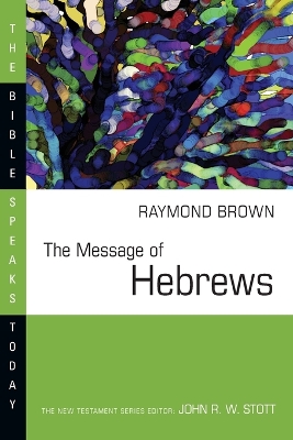 Book cover for The Message of Hebrews : Christ above All