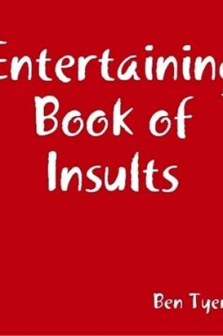 Cover of Entertaining Book of Insults