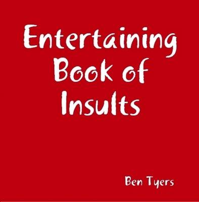 Book cover for Entertaining Book of Insults