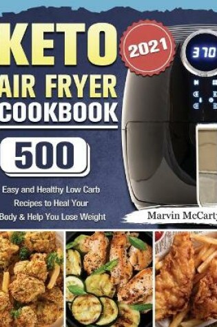 Cover of Keto Air Fryer Cookbook 2021