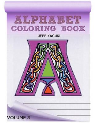 Book cover for Alphabet Coloring Book