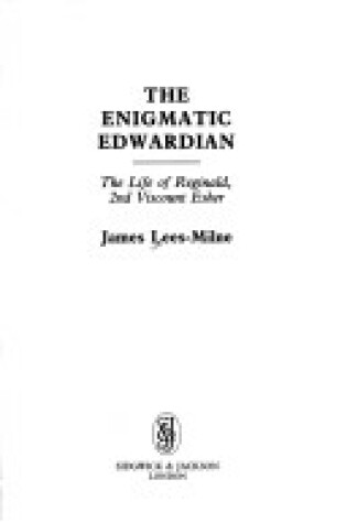 Cover of The Enigmatic Edwardian