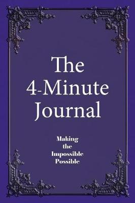 Book cover for The 4-Minute Journal - Dated Purple