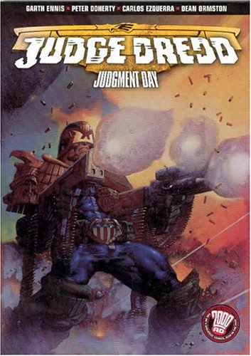 Book cover for Judge Dredd Judgment Day