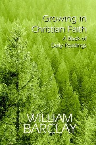 Cover of Growing in Christian Faith