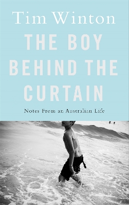 Book cover for The Boy Behind the Curtain