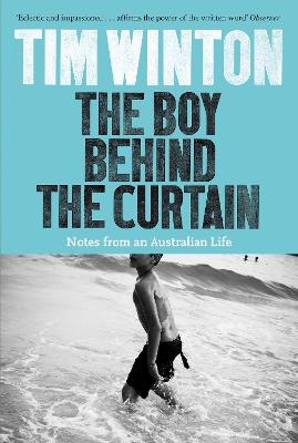 Book cover for The Boy Behind the Curtain