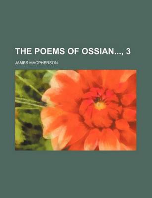 Book cover for The Poems of Ossian, 3