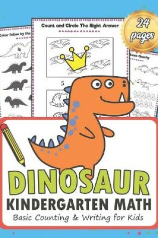 Cover of Dinosaur Kindergarten Math