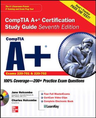 Book cover for Comptia A+ Certification Study Guide, Seventh Edition (Exam 220-701 & 220-702)