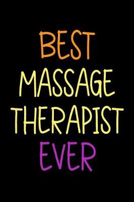 Book cover for Best Massage Therapist Ever