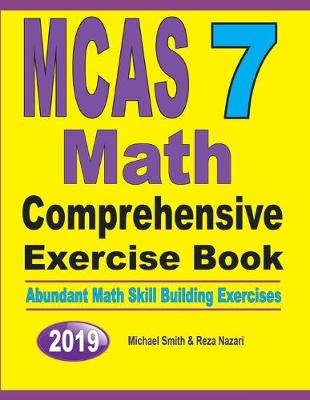 Book cover for MCAS 7 Math Comprehensive Exercise Book