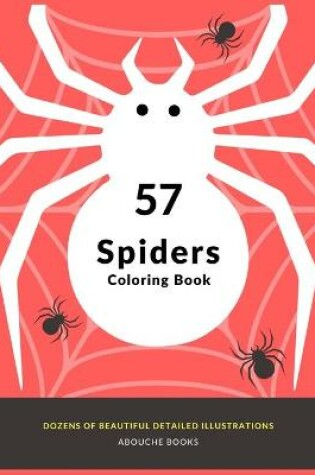 Cover of 57 Spiders Coloring Book